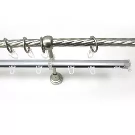 карниз металлический д16 см-2907/1ш 300см