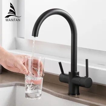WANFAN Кухонный смеситель из латуни с фильтром WF-0180