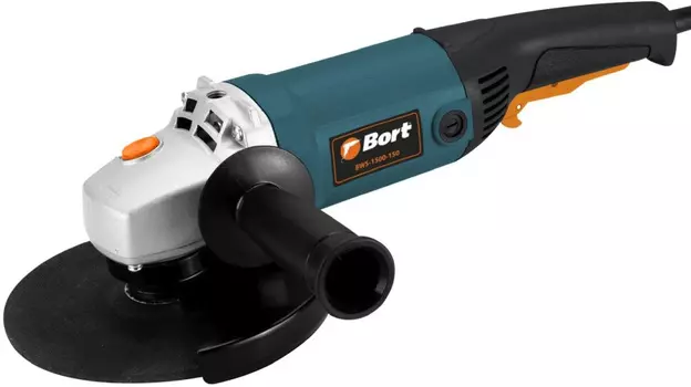 Углошлифовальная машина Bort BWS-1500-150 1400Вт 8500об/мин рез.шпин.:M14 d=150мм