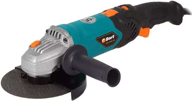 Углошлифовальная машина Bort BWS-1600R-150 1500Вт 9000об/мин рез.шпин.:M22.5 d=150мм
