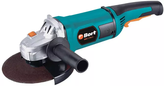 Углошлифовальная машина Bort BWS-1700-S 1700Вт 8000об/мин рез.шпин.:M14 d=180мм