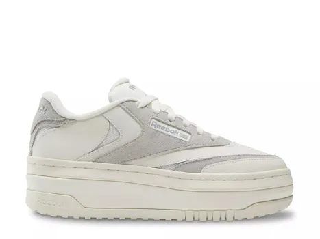 Кроссовки Reebok Club C Extra — женские, белые/серые