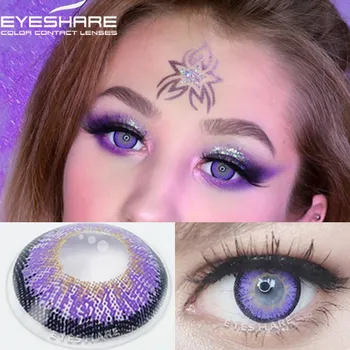 EYESHARE Косплей Цветные контактные линзы для глаз BELLA Series Макияж Хэллоуин Красота Контактные линзы для глаз Косметика Цветные линзы для глаз