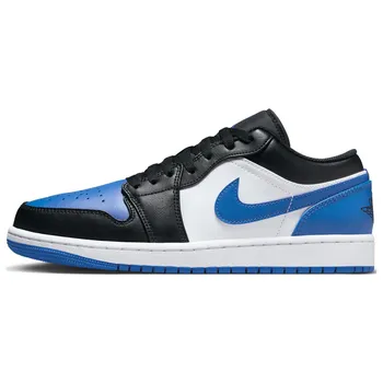 Мужские кроссовки Air Jordan 1 Low Alternate Royal Toe White Royal-Blue Black 553558-140 47.5