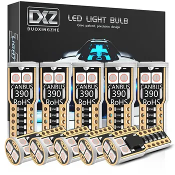 DXZ 10 шт. W5W T10 светодиодные лампы Canbus 6SMD 12 В WY5W 194 168 Распродажа автомобиля Внутренняя карта Купольные фонари Парковочный свет Авто сигнал синий