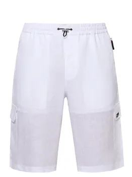 Шорты-карго льняные PHILIPP PLEIN