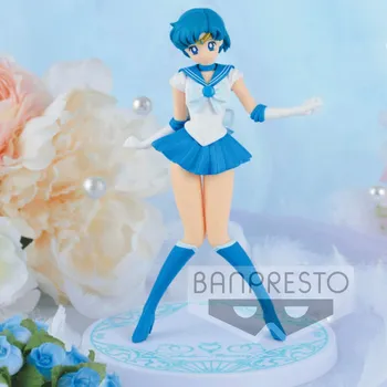 Красивая фигурка Guardian Sailor Moon Girls Memories от SAILOR MERCURY Призовая фигурка Sailor Mercury Banpresto