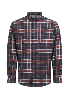 Рубашка Joshua Buffalo рубашка с длинными рукавами Jack & Jones, оранжевый