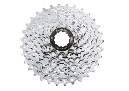Кассета велосипедная SunRace M90 9S, 11-32T, ZINC, CSM90.9AU0.US0