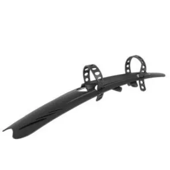 Крыло-щиток велосипедное M-WAVE MUD MAX DT.S 28" пластик, переднее на раму, быстросъёмное, 42мм, черное, 5-385136