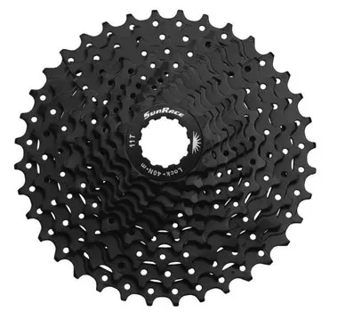 Кассета велосипедная SunRace MS1, 10 скоростей, 11-36T, сталь, чёрный, CSMS1 TAW-BOX M