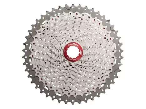 Кассета велосипедная SunRace MX8 11S, 11-46T, Metallic Silver, CSMX8.EAZR.XS1