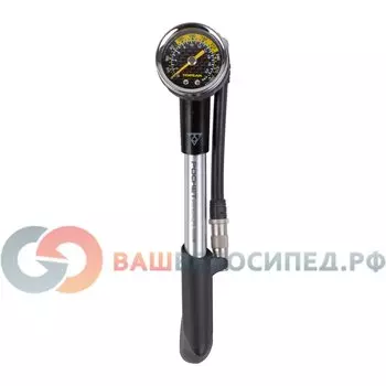 Насос высокого давления TOPEAK Pocket Shock DXG W/Dial Gauge, TPSMB-DX