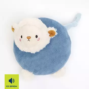 RURRI Игрушка для собак Овца, 14х13х7,5 см