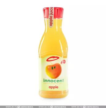 Сок яблочный прямого отжима, innocent, 900 мл, Великобритания