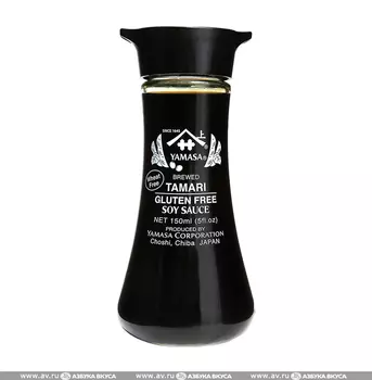 Соус соевый без глютена Тамари "Ямаса" 150 мл, Япония