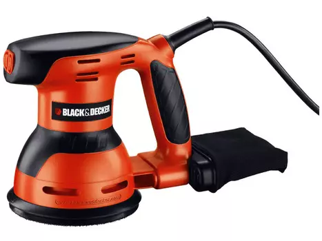 Эксцентриковая шлифовальная машина Black &amp; Decker KA198-QS 260Вт