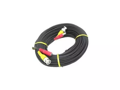 Кабель Falcon Eye BNC (f) DC (m)/BNC (f) DC (f) 18м черный