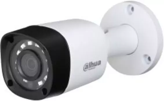 Камера видеонаблюдения Dahua DH-HAC-HFW1000RMP-0280B (S3) 2.8-2.8мм HD-CVI HD-TVI черно-белая корп.:белый