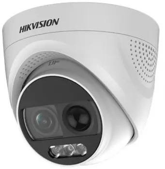 Камера видеонаблюдения Hikvision DS-2CE72DFT-PIRXOF28 2.8-2.8мм HD-CVI HD-TVI цветная корп.:зеленый