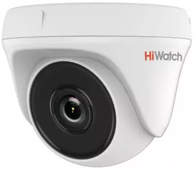 Камера видеонаблюдения Hikvision HiWatch DS-T133 2.8-2.8мм HD-TVI цветная корп.:белый