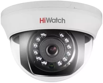 Камера видеонаблюдения Hikvision HiWatch DS-T201 2.8-2.8мм HD-TVI цветная корп.:белый