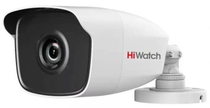 Камера видеонаблюдения Hikvision HiWatch DS-T220 2.8-2.8мм HD-TVI цветная корп.:белый