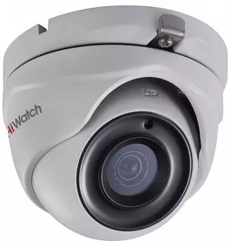 Камера видеонаблюдения Hikvision HiWatch DS-T503(B) 6-6мм HD-TVI цветная корп.:белый