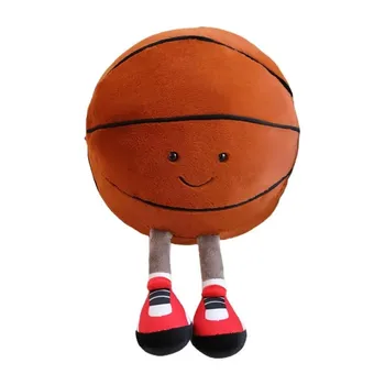 Новая плюшевая кукла-футболист и баскетболист 28cm 0.25kg