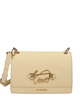 Сумка на плечо с логотипом Love Moschino, нейтральный