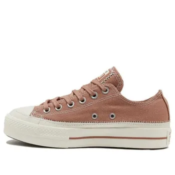 Кроссовки chuck taylor all star lift 'taupe red' Converse, коричневый