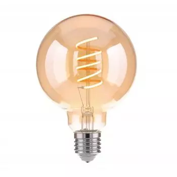 Лампочка Электростандарт Classic FD 8W 3300K E27 (G95 спираль тонированный)