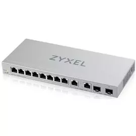 Коммутатор ZYXEL XGS1250-12 8xGE, 3x1/2,5/5/10G, 1xSFP+, настольный