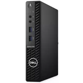 Компьютер Dell Optiplex 3080 MFF i3-10100T/8GB/512GB SSD/UHD 630/keyb+mice/no wireless/Linux/VGA