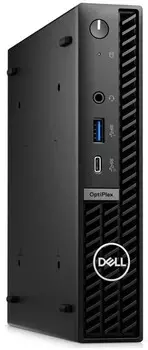 Компьютер Dell Optiplex 7020 MFF i3-14100T/8GB/256GB SSD/UHD Graphics/WLAN/BT/Kb ENG/Mouse/noOS/black