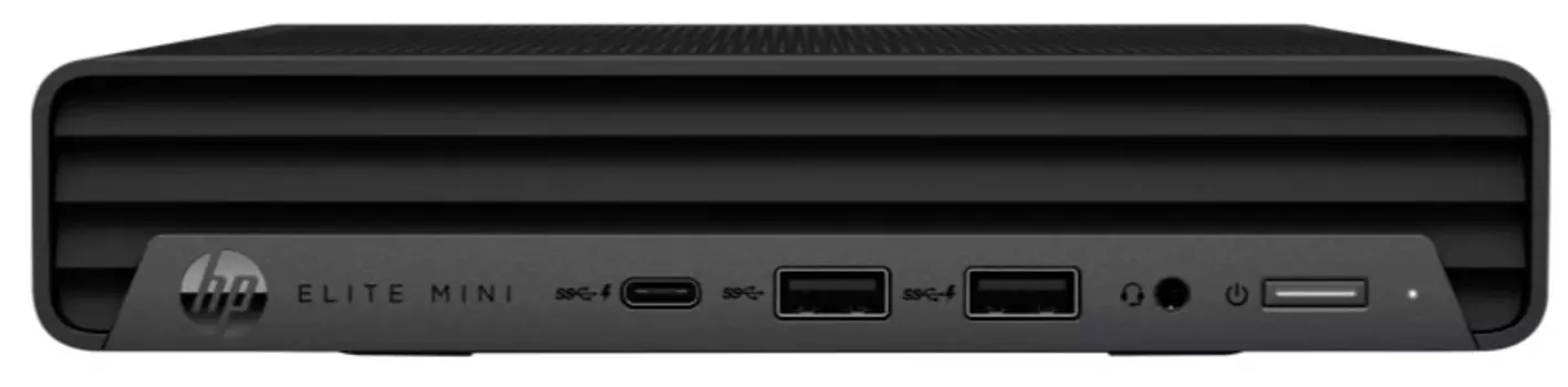 Компьютер HP Elite 800 G9R Mini 449W0ES#BH5 i7-14700T/16GB/512GB SSD/UHD graphics/WiFi/BT/kbd/mouse/Win11Pro/black
