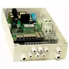 Коммутатор TFortis PSW-2G 6F+ Гигабитный управляемый уличный для подключения 6 камер с встроенным оптическим кроссом с поддержкой РоЕ+ (HighPoE) 802.3