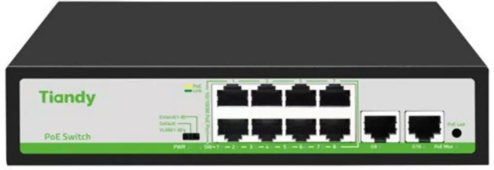 Коммутатор TIANDY TC-P3S010 H/0820/AT/90 неуправляемый