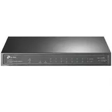Коммутатор TP-LINK TL-SG1210P 8-портовый гигабитный неуправляемый PoE+ с 1 гигабитным портом RJ-45 + 1 Uplink-портом SFP