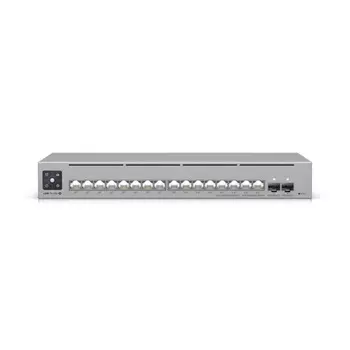 Коммутатор Ubiquiti USW-Pro-Max-16-PoE 4х2.5G RJ45, 12х1G RJ45, 2х10G SFP+, раздача 180Вт