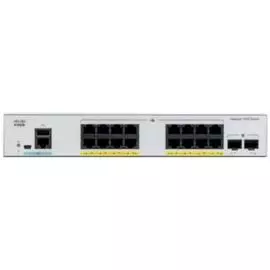 Коммутатор управляемый Cisco C1000-16T-E-2G-L Catalyst 1000 16port GE, Ext PS, 2x1G SFP