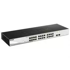 Коммутатор управляемый D-link DGS-1210-26/FL1A 24x10/100/1000Base-T, 2x1000Base-X SFP, L2