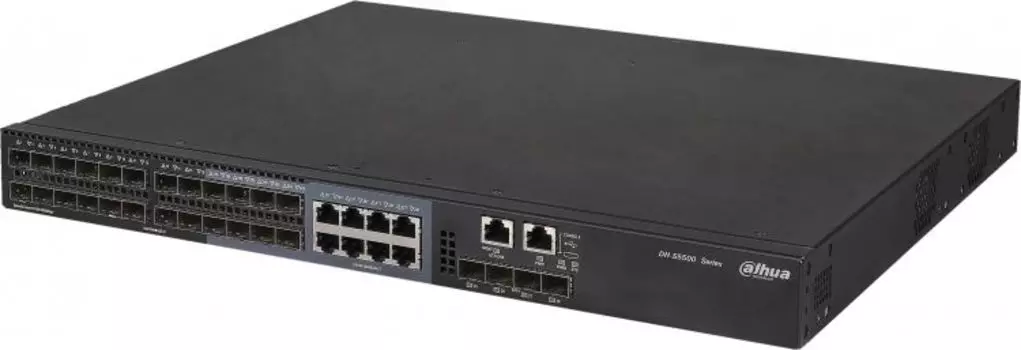 Коммутатор управляемый Dahua DH-S5500-24GF4XF-E 28-портовый, уровень L2+