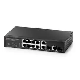 Коммутатор управляемый Edge-Core ES3510MA 8x10/100Base-TX, 2xCombo1000Base-T/SFP slot с поддержкой 100Base-FX, L2