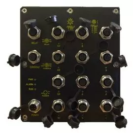 Коммутатор управляемый GIGALINK GL-SW-F206-12(M12C) L2, 8х10/100BaseT M12, 4х10/100/1000BaseT (X) M1
