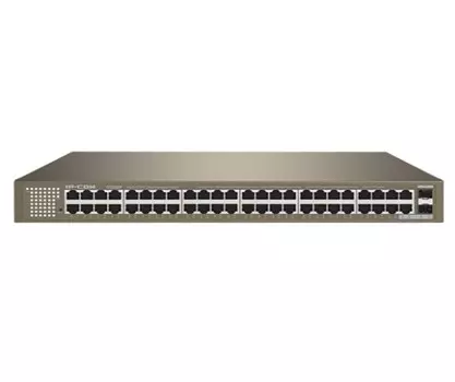 Коммутатор управляемый IP-Com G3350F L2, 48*10/100/1000 Base-T Ethernet, 2*100/1000 Base-X SFP