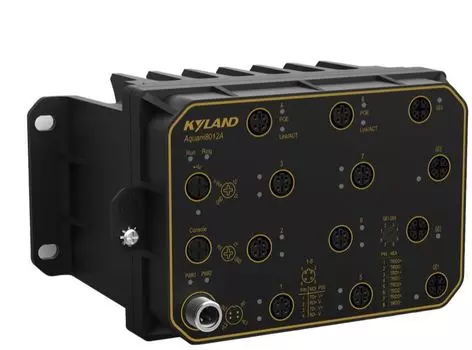 Коммутатор управляемый Kyland Aquam8012A 302242611 3 10/100/1000Base-TX ports, 9 10/100Base-TX ports, 48VDC(33.6-60VDC) dual redundant power inputs