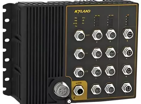 Коммутатор управляемый Kyland Aquam8112 302242938 Layer 2 managed, 4*10/100/1000M Base-T(X) pushpull M12 connector ports, 8*10/100M Base-TX pushpull M