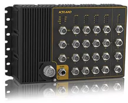 Коммутатор управляемый Kyland Aquam8120 302242928 Layer 2 managed, 4*10/100/1000M Base-T(X) pushpull M12 connector ports, 16*10/100M Base-TX pushpull