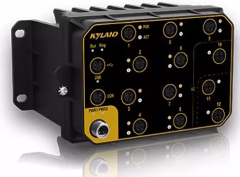 Коммутатор управляемый Kyland Aquam8512A 302242547 9 10/100Base-TX ports , 48VDC(33.6-60VDC) dual redundant power inputs w/o cooling fin